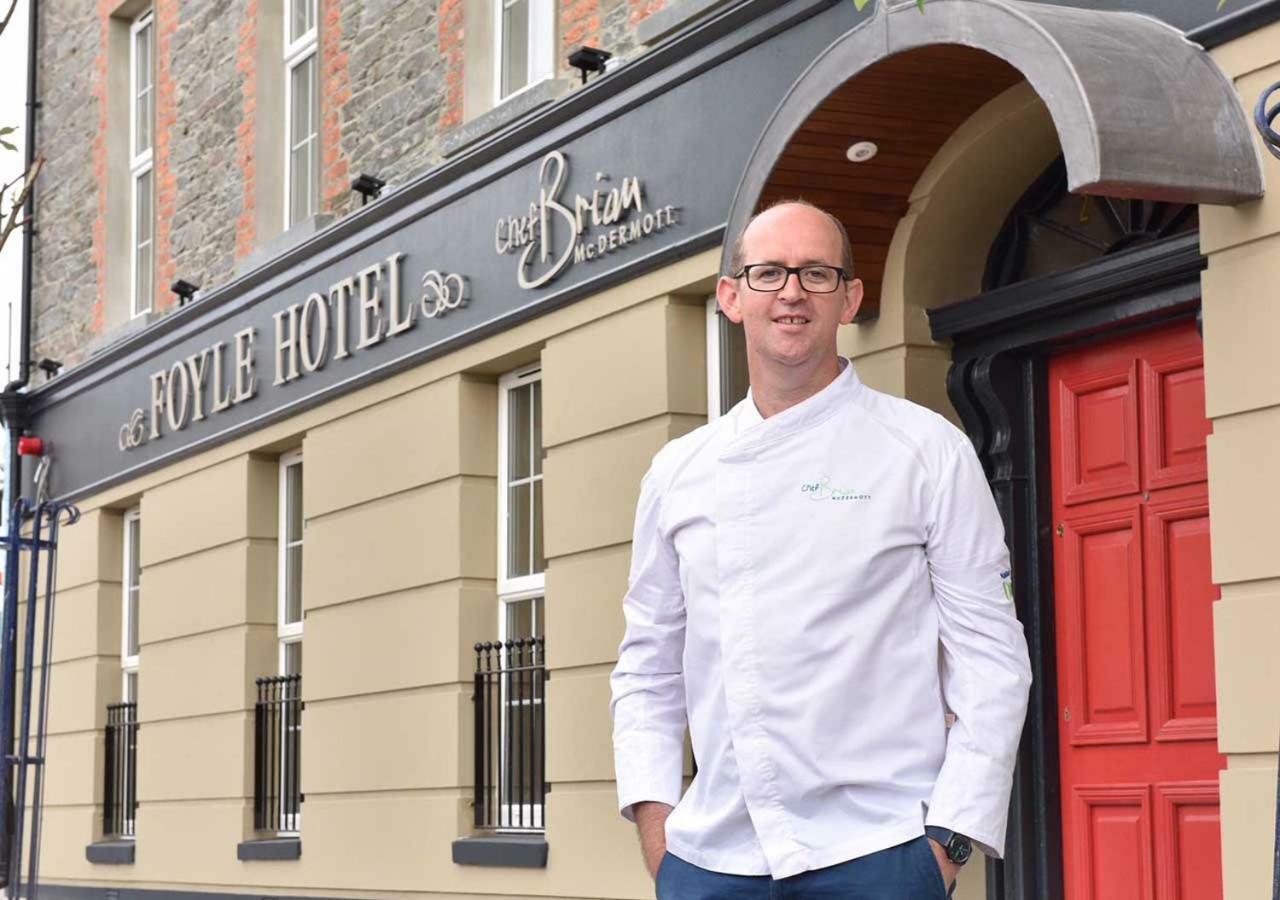 Foyle Hotel Moville Eksteriør billede